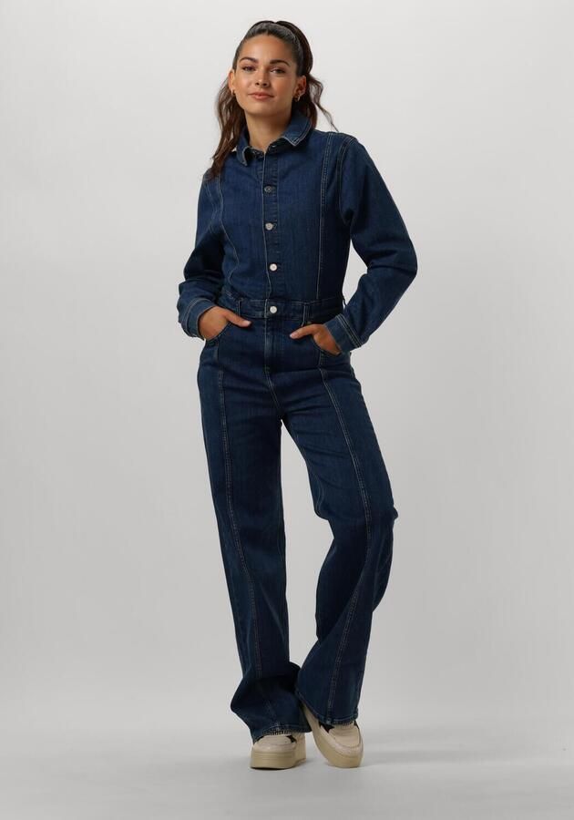 ANOTHER LABEL Dames Jumpsuits Lauren Jumpsuit Blauw - Foto 4