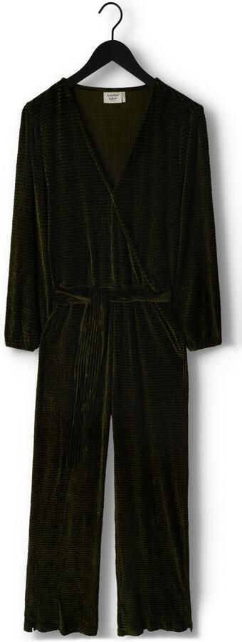 ANOTHER LABEL Dames Jumpsuits Pache Jumpsuit L s Donkergroen - Foto 3