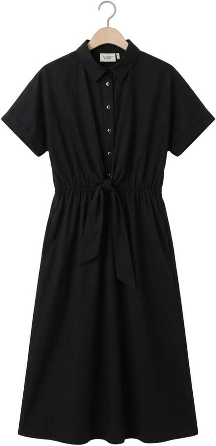 ANOTHER LABEL Dames Jurken Aljacqui Dress S s Zwart - Foto 4