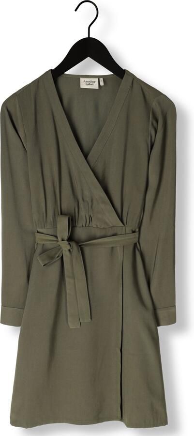 ANOTHER LABEL Dames Jurken Claudia Dress Ls Groen - Foto 3
