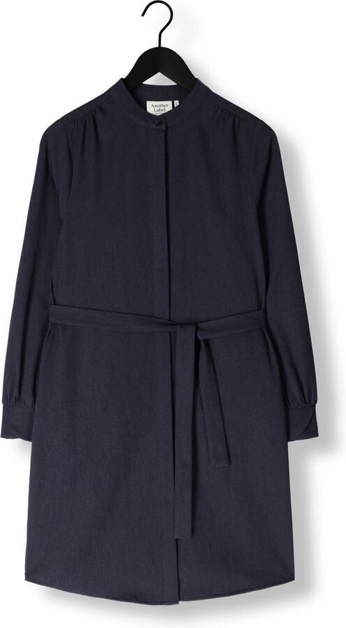 ANOTHER LABEL Dames Jurken Dalyce Dress L s Donkerblauw - Foto 3