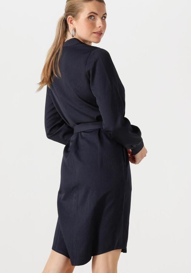 ANOTHER LABEL Dames Jurken Dalyce Dress L s Donkerblauw