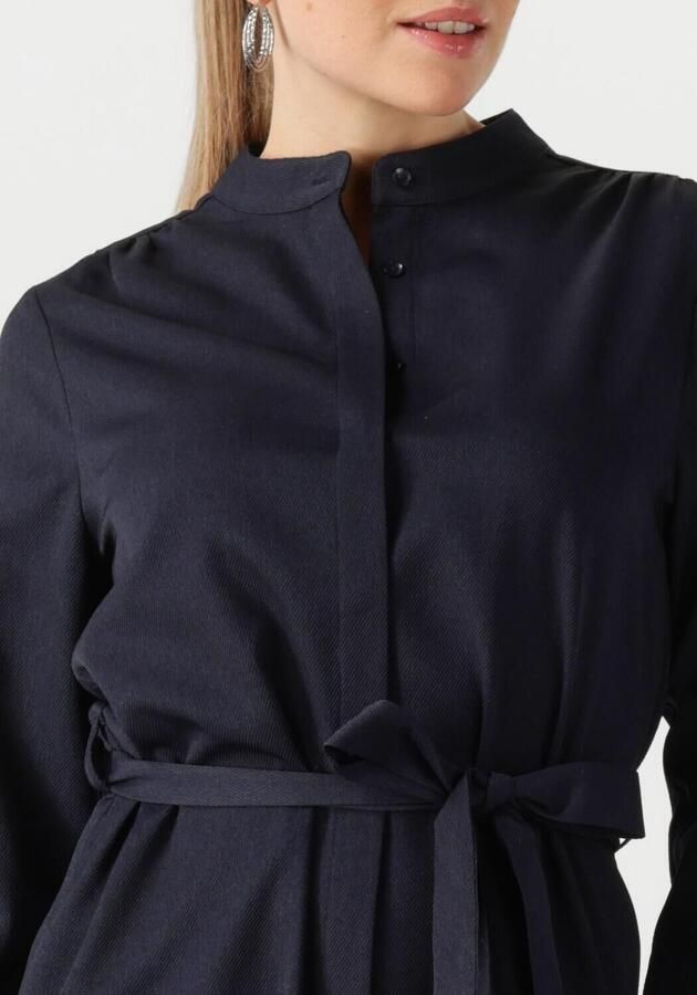 ANOTHER LABEL Dames Jurken Dalyce Dress L s Donkerblauw - Foto 2