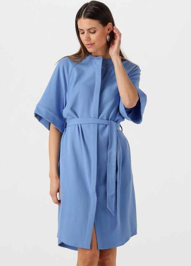 ANOTHER LABEL Dames Jurken Denice Dress S s Lichtblauw - Foto 4