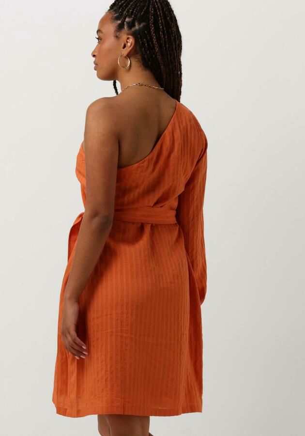 ANOTHER LABEL Dames Jurken Dua Dress L s Oranje - Foto 1