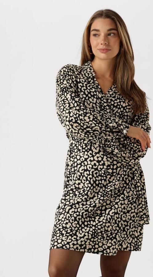 ANOTHER LABEL Dames Jurken Esmee Dress Zwart - Foto 4