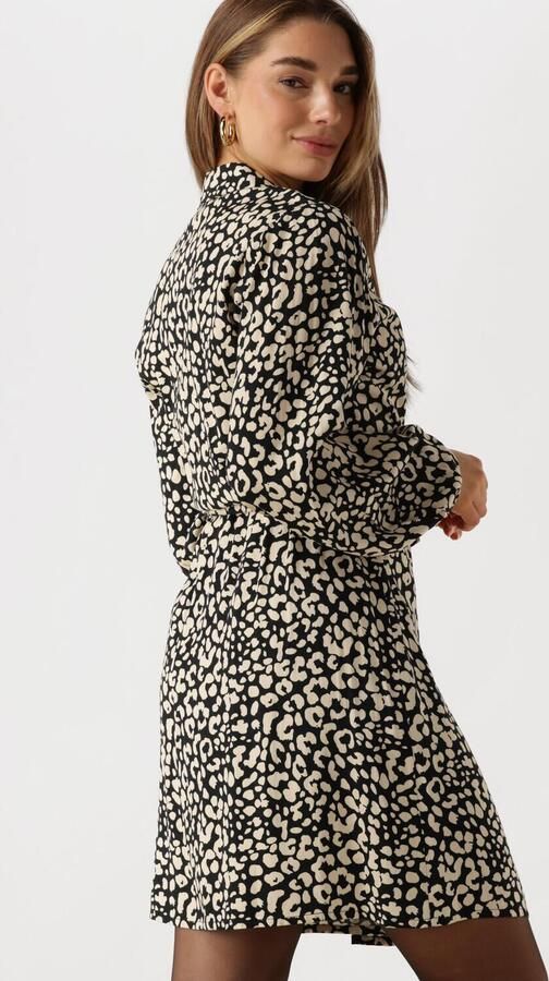 ANOTHER LABEL Dames Jurken Esmee Dress Zwart - Foto 2