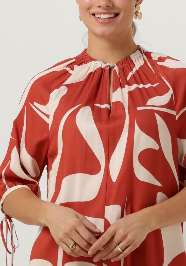 ANOTHER LABEL Dames Jurken Maysa Dress S s Rood - Foto 2