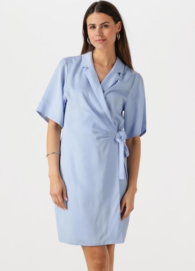 ANOTHER LABEL Dames Jurken Milou Dress S s Lichtblauw - Foto 4