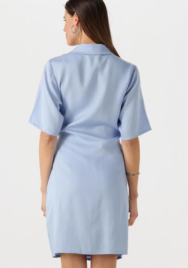ANOTHER LABEL Dames Jurken Milou Dress S s Lichtblauw - Foto 2