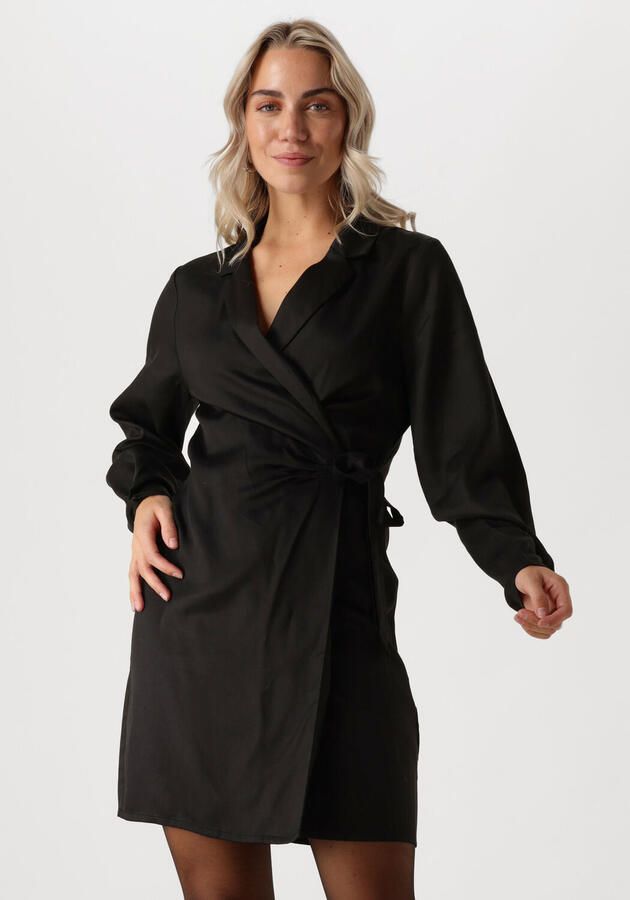 ANOTHER LABEL Dames Jurken Milou Dress Zwart - Foto 4