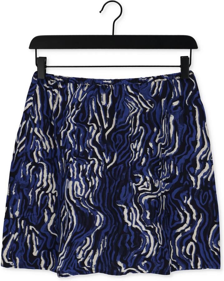 ANOTHER LABEL Dames Rokken Fleurine Wavey Skirt Blauw