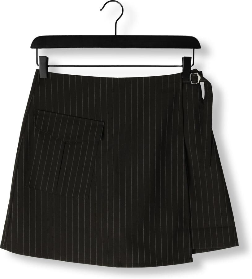 ANOTHER LABEL Dames Rokken Gwen Skort Zwart