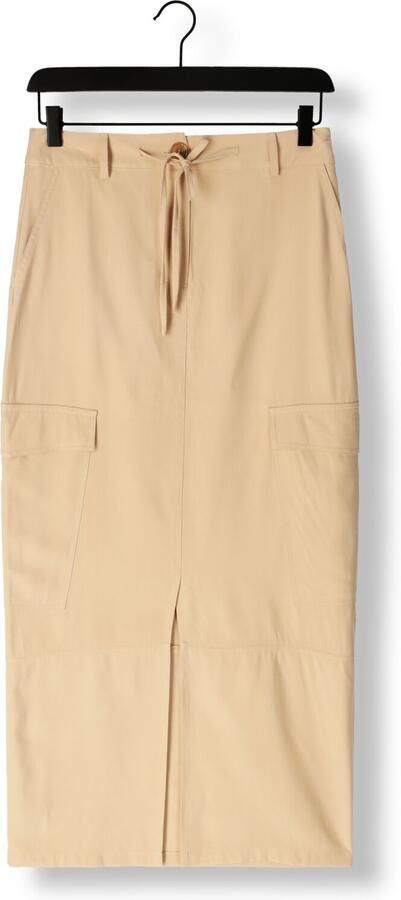 ANOTHER LABEL Dames Rokken Imane Skirt Beige - Foto 3