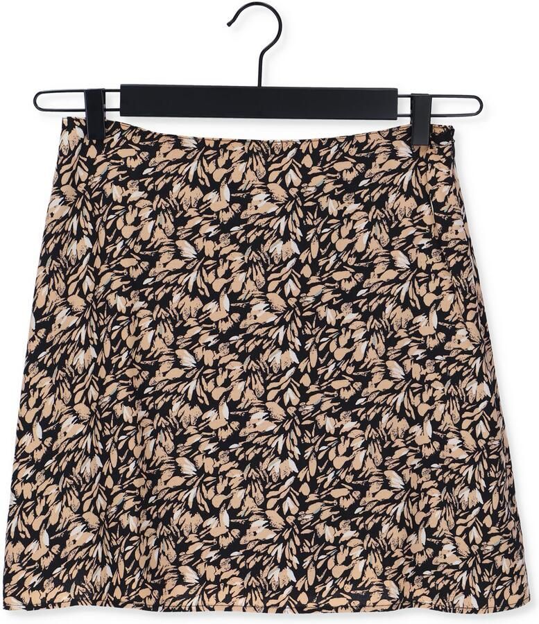 ANOTHER LABEL Dames Rokken Varme Floral Skirt Zwart