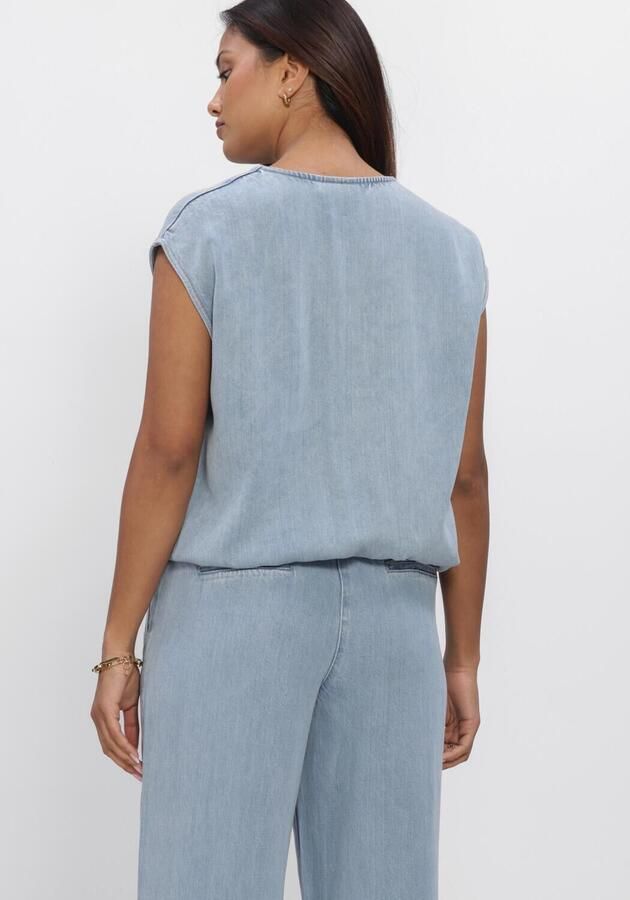ANOTHER LABEL Dames Tops & T-shirts Alaurore Denim Top S l Lichtblauw - Foto 2