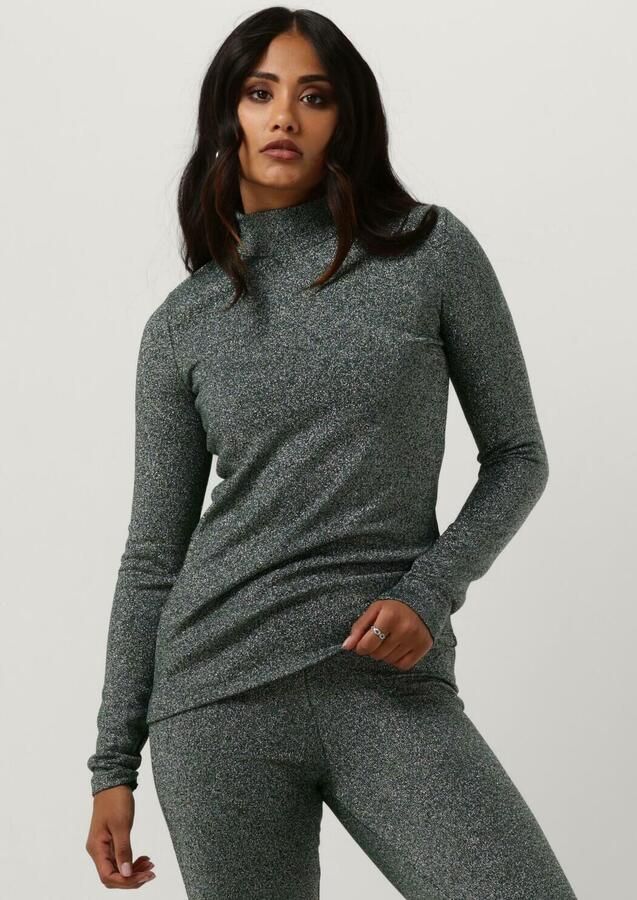 ANOTHER LABEL Dames Tops & T-shirts Charlot Top Groen - Foto 4