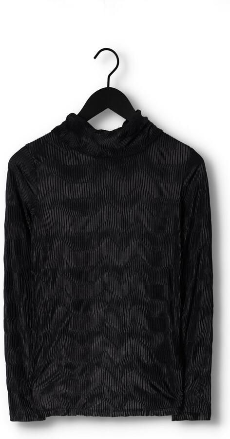 Another Label Shirt met lange mouwen van satijn model 'Charlot' - Foto 3