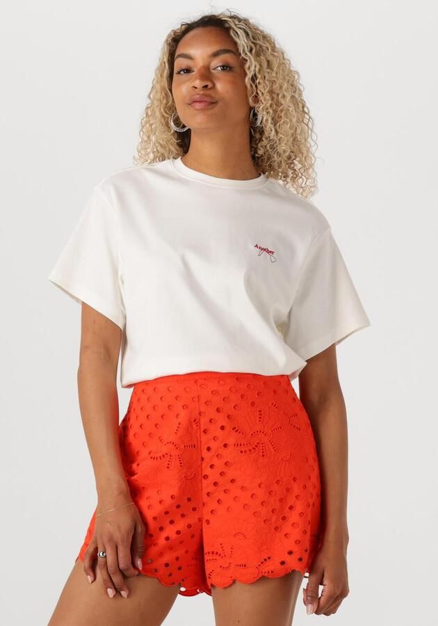 ANOTHER LABEL Dames Tops & T-shirts Gina Flower Shirt Wit - Foto 4