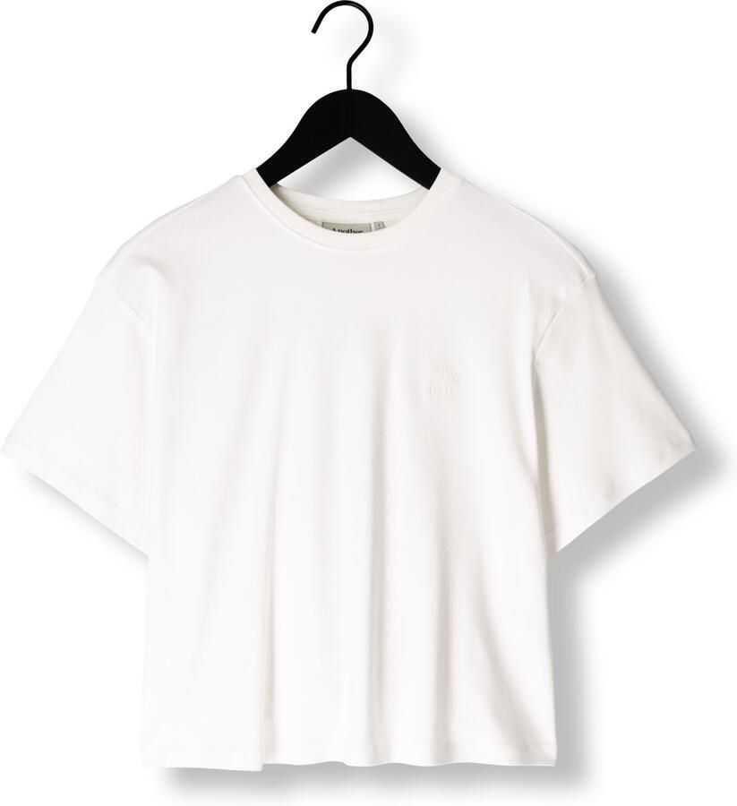 ANOTHER LABEL Dames Tops & T-shirts Gina T-shirt S s Gebroken Wit