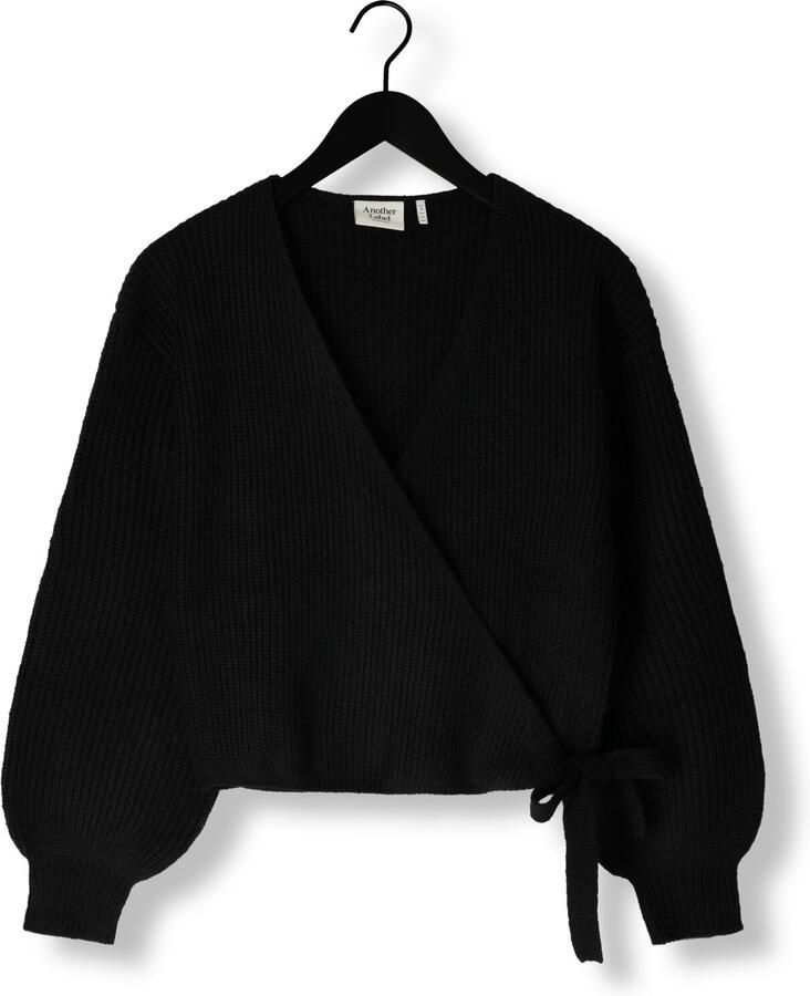 ANOTHER LABEL Dames Truien & Vesten Abby Knitted Cardigan Zwart
