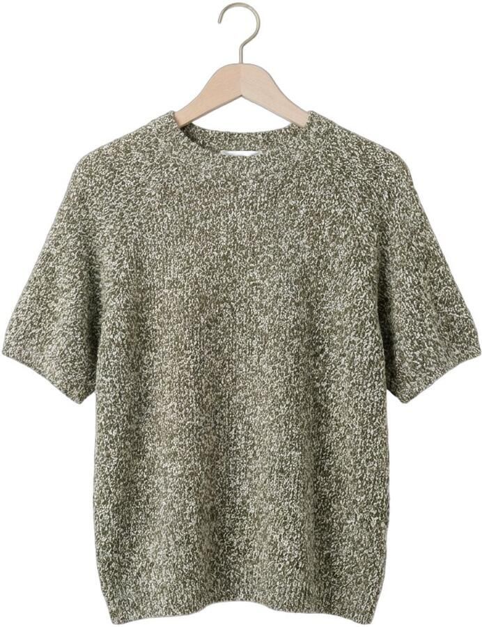 ANOTHER LABEL Dames Truien & Vesten Alalys Knitted Pull S s Groen - Foto 2