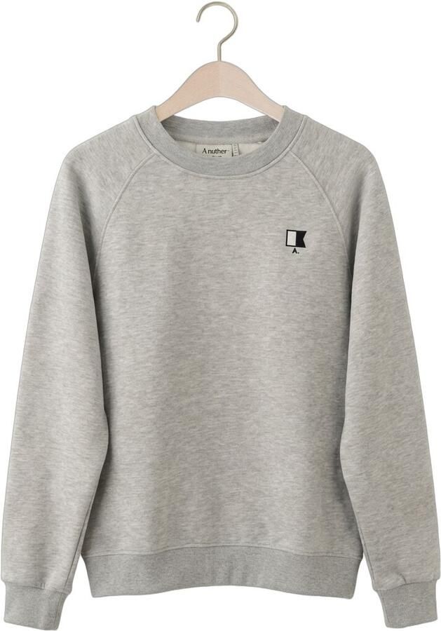 ANOTHER LABEL Dames Truien & Vesten Alniya Sailor Sweat L s Grijs - Foto 4