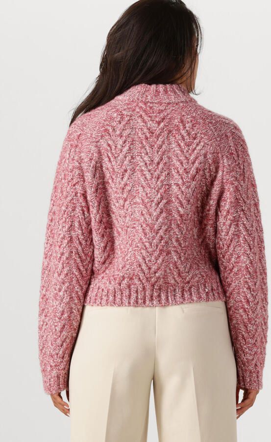 ANOTHER LABEL Dames Truien & Vesten Becka Knitted Pull L s Roze - Foto 3
