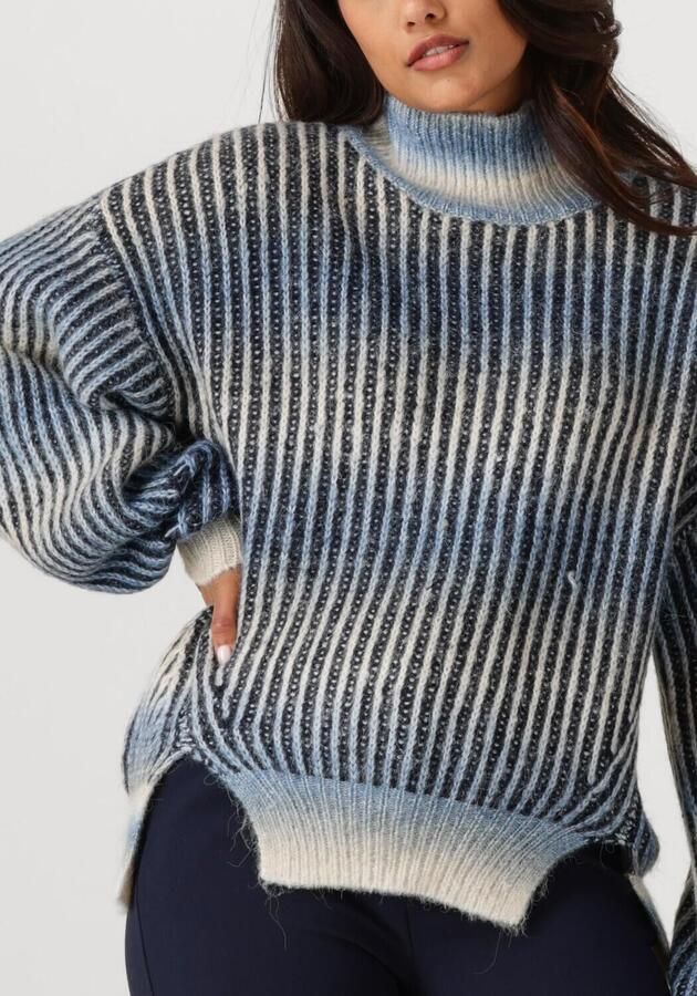 ANOTHER LABEL Dames Truien & Vesten Daly Knitted Pull L s Multi