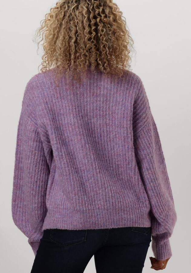ANOTHER LABEL Dames Truien & Vesten Daly Knitted Pull Paars - Foto 2