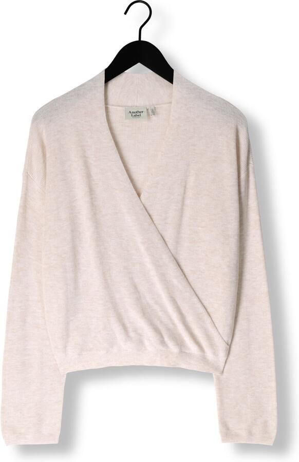 ANOTHER LABEL Dames Truien & Vesten Lena Knitted Pull L s Ecru - Foto 3