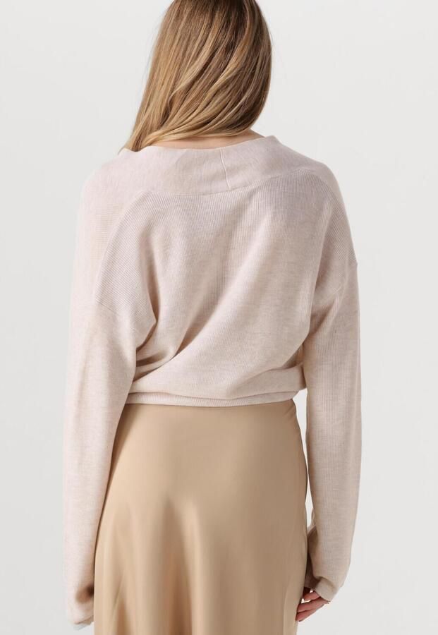 ANOTHER LABEL Dames Truien & Vesten Lena Knitted Pull L s Ecru - Foto 2