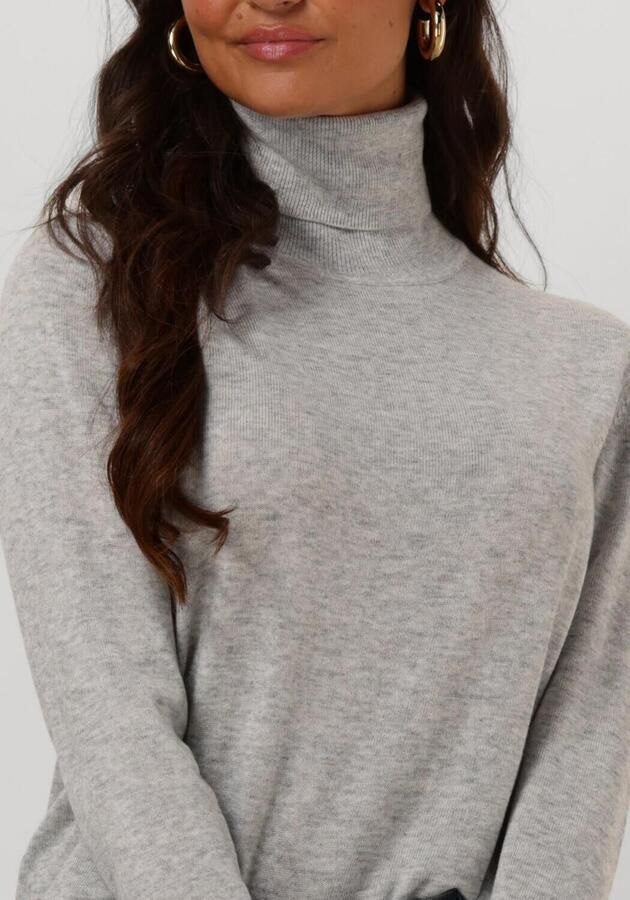 ANOTHER LABEL Dames Truien & Vesten Milla Knitted Pull Lichtgrijs - Foto 2