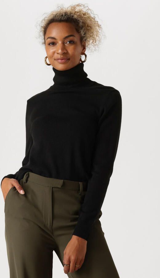 ANOTHER LABEL Dames Truien & Vesten Milla Knitted Pull Zwart - Foto 4