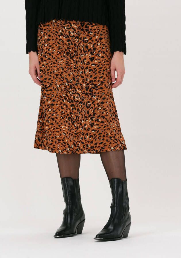 ANOTHER LABEL Dames Rokken Demi Skirt Bruin