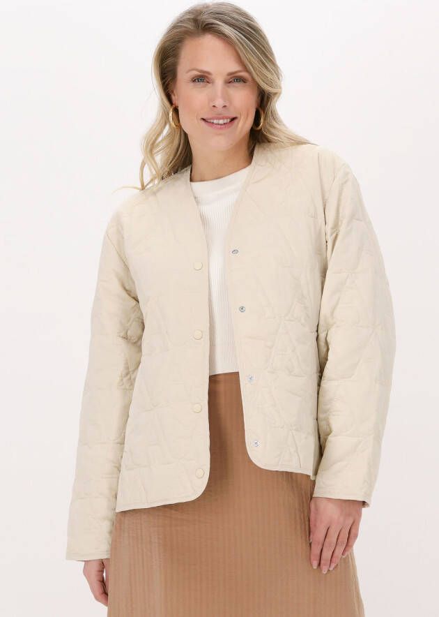 ANOTHER LABEL Dames Jassen Another Jacket Creme