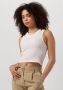 ANOTHER LABEL Dames Tops & T-shirts Abelia Top Gebroken Wit - Thumbnail 1
