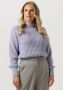 ANOTHER LABEL Dames Truien & Vesten Dylan Knitted Pull L s Lila - Thumbnail 1
