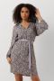 Another-Label gebloemde blousejurk Diana groen lila geel - Thumbnail 1