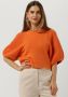 ANOTHER LABEL Dames Truien & Vesten Aicha Knitted Pull Oranje - Thumbnail 1