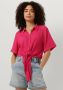 ANOTHER LABEL Dames Blouses Bois Cotton Shirt S s Roze - Thumbnail 1