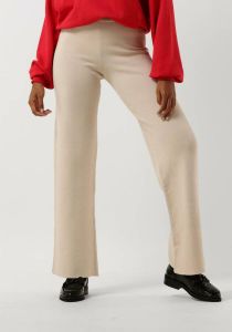 Another Label Witte Pantalon Varit Knitted Pants