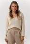ANOTHER LABEL Dames Truien & Vesten Alia Knitted Pull L s Wit - Thumbnail 1