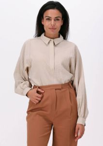 Another Label Zand Blouse Dionne Structured Top