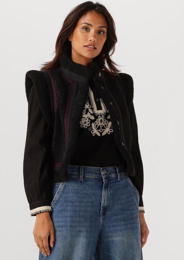 ANTIK BATIK Dames Blazers Sally Gilet Zwart - Foto 4