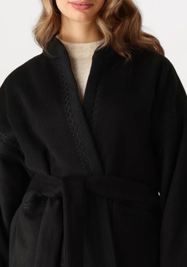 Antik batik Zwarte Kimono voor Elegante Avonden Black Dames - Foto 3