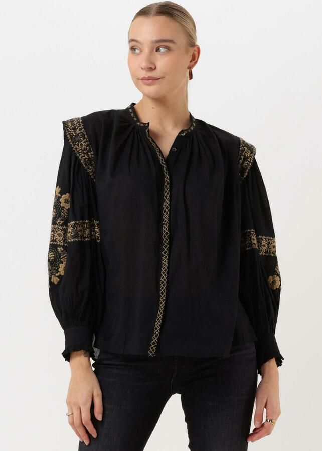 Antik batik Zwarte Alan Blouse Damesmode Black Dames - Foto 4