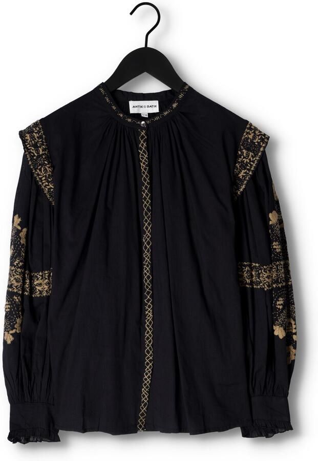 Antik batik Zwarte Alan Blouse Damesmode Black Dames - Foto 3