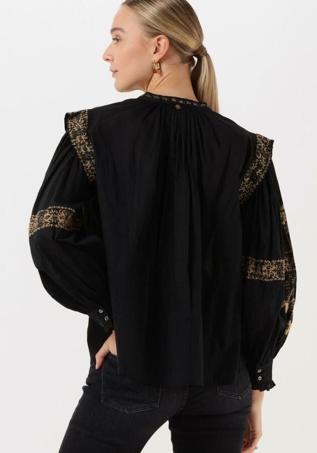 Antik batik Zwarte Alan Blouse Damesmode Black Dames - Foto 1