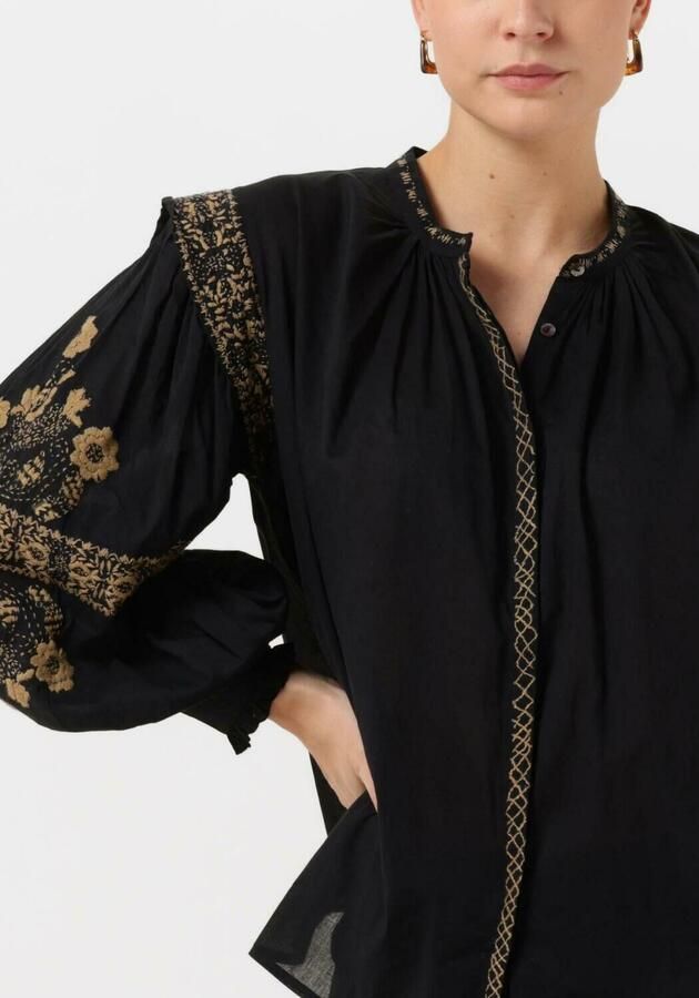 Antik batik Zwarte Alan Blouse Damesmode Black Dames - Foto 2